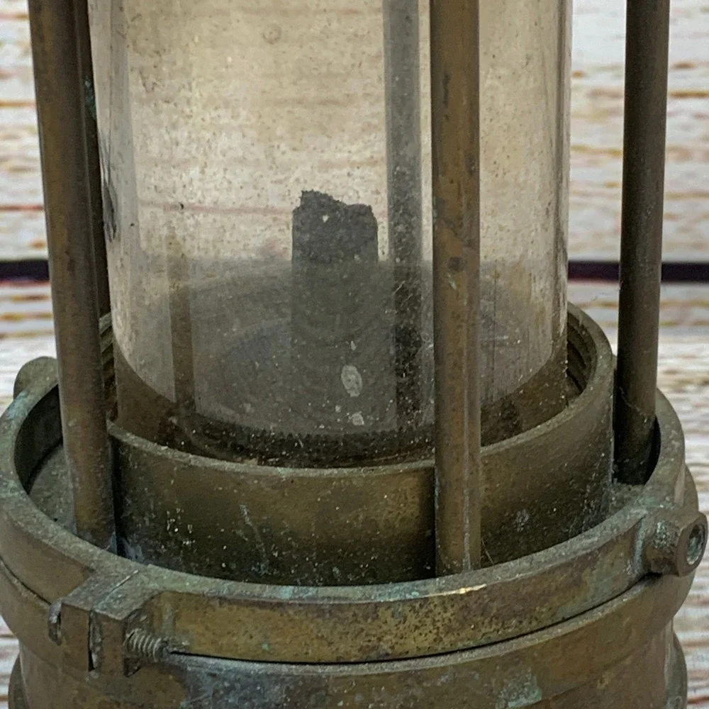 Vintage Weems & Plath Brass Yacht Lamp Oil Lantern Nautical Marine‎ Ship